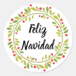 Adesivo Feliz Navidad Foliday Natal