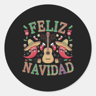 Adesivo Feliz Navidad Mexicana Fiesta Pepper Christmas Ugl