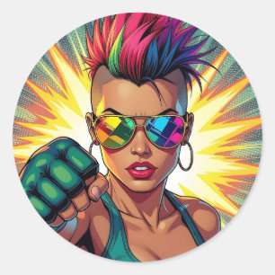 Adesivo Feliz Orgulho! Lgbtqia+ Mês