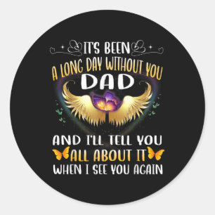 Adesivo Feliz Pai De Aniversário Do Céu No Memorial Do Céu