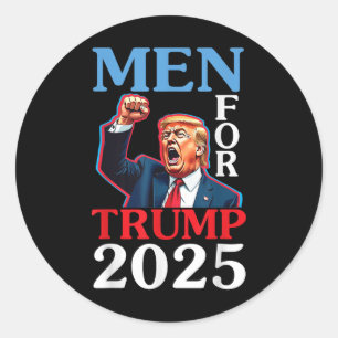 Adesivo Feliz Pai Homens Para Trump 2025 Pai Papa Hus