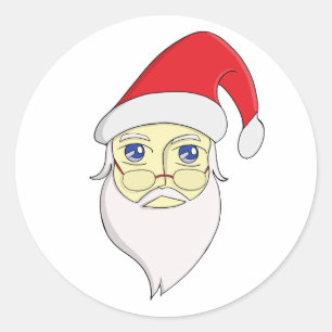Adesivo Feliz Papai noel de Natal