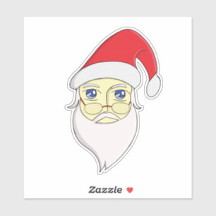 Adesivo Feliz Papai noel de Natal