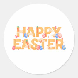 Adesivo Feliz Páscoa