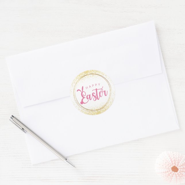 Adesivo Feliz Páscoa (Envelope)