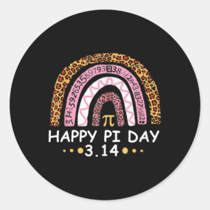 Adesivo Feliz Pi Day - Engraçado Professor de Matemática M