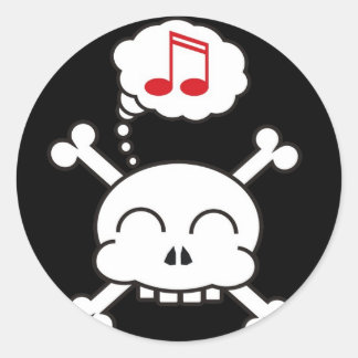 adesivo feliz pirata R