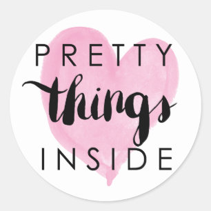 Adesivo Feliz Posto Bonito Coisas Dentro