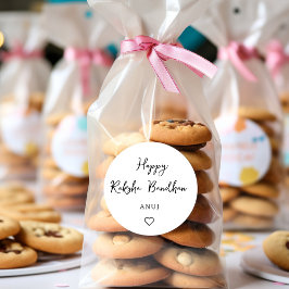 Adesivo feliz raksha bandhan, rakhi Sticker