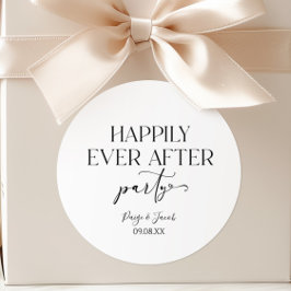 Adesivo Feliz Recepção de casamento De Festas