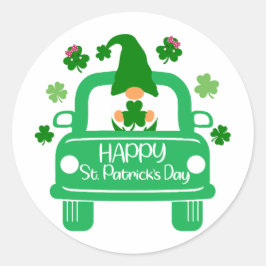 Adesivo Feliz Rua. Dia de Patrick - Celebrar com o Irish C