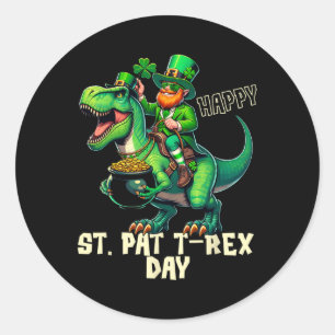 Adesivo Feliz Rua. Pat Trex Day Dinosaur Toddler Boys Rua