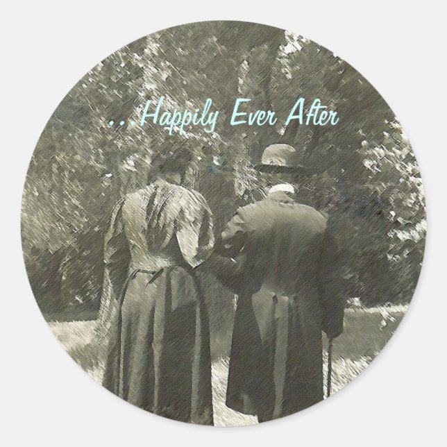 Adesivo ...Feliz Sempre Depois do Sticker (Frente)