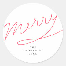 Feliz Simples Mão Vermelha - Script de Natal