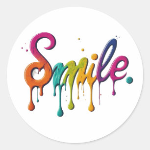 Adesivo Feliz Sorriso