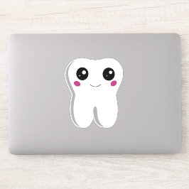 Adesivo Feliz Sorriso de Dente Dental