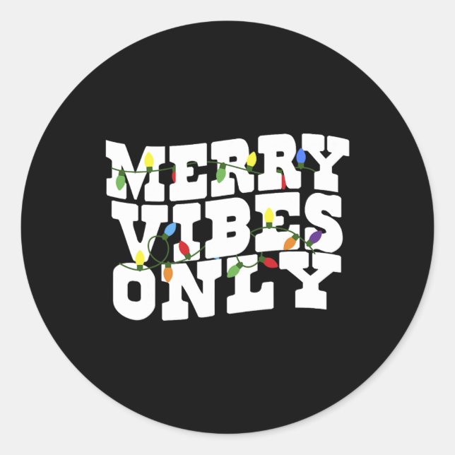Adesivo Feliz Viba Apenas a Luz de Natal 1 (Frente)