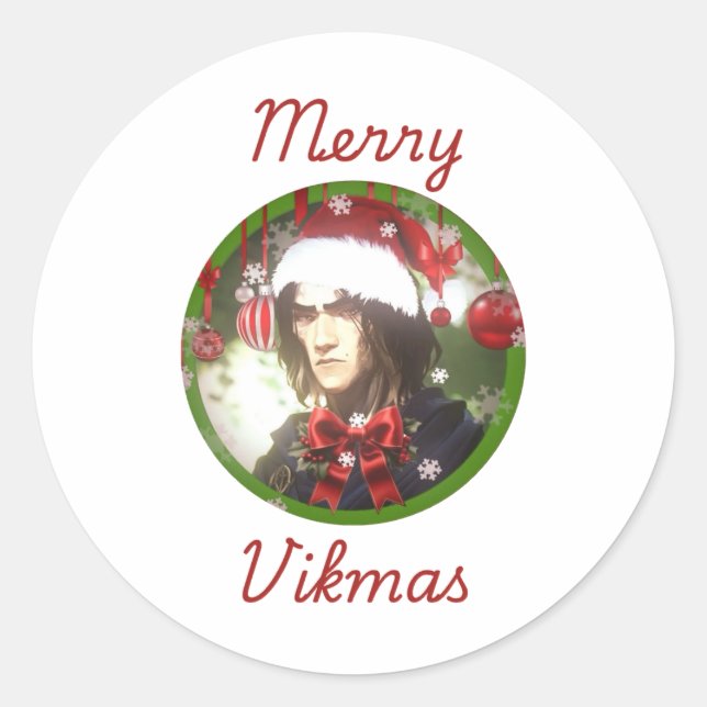 Adesivo Feliz Vikmas Sticker (Frente)