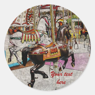 Adesivo feliz-volta-vintage