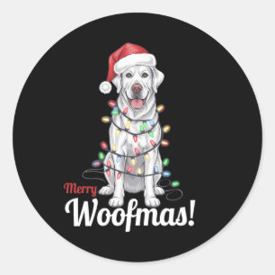 Adesivo Feliz Woofmas Prata Labrador Cão Decência Leve Chr