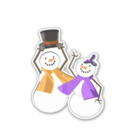 Adesivo FELIZES HOLIDAYS | Amigos de inverno |