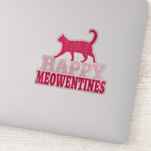 Adesivo Felizes Meowentines   Ofertas de Dia de os namorad