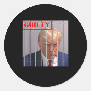 Adesivo Felon Donald Trump Guilty O Bloqueou Na Prisão Tru
