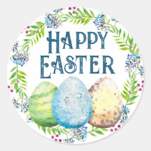 Felz pascoa, 3 Ovos com Floral