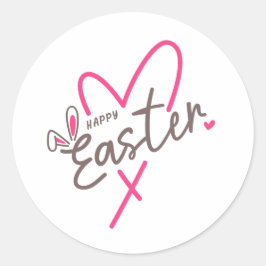 Adesivo Felz pascoa da Família Correspondente