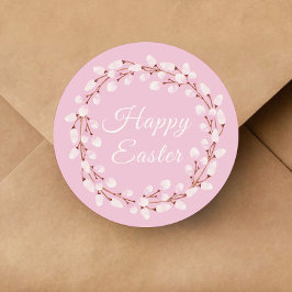 Adesivo Felz pascoa Pussy Selvagem, Rosa-Rosa,