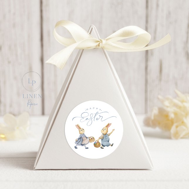 Adesivo Felzs pascoa com cestos de Ovos (Criador carregado)