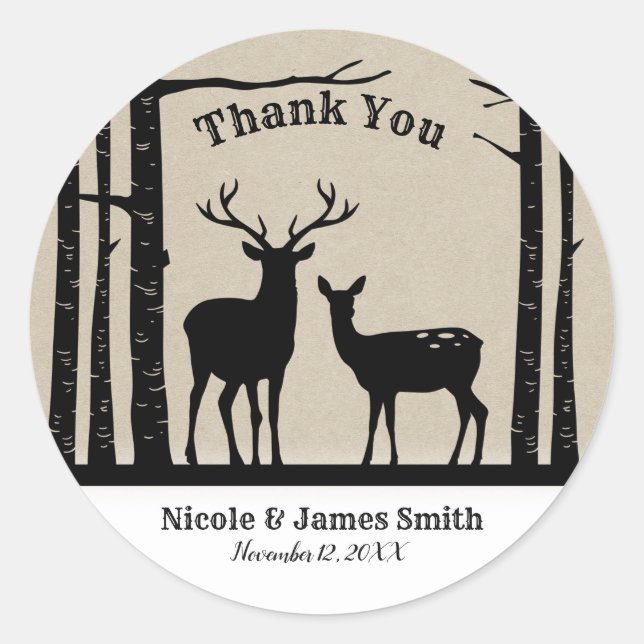 Adesivo Fêmea Rústica Masculina Vestida Preto Favor de Bir (Frente)