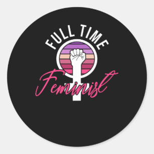 Adesivo Feminismo Igual Direitos Mulher Poder Dizendo