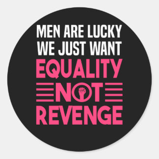 Adesivo Feminismo Igualdade Mulheres Poder Dizem