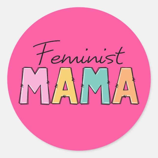 Adesivo Feminista Mama (Frente)