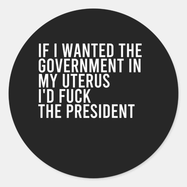 Adesivo Feminista Pro Choice - Direitos do Aborto (Frente)