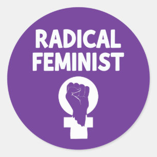 Adesivo Feminista Radical