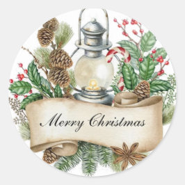 Adesivo Fera de Natal decorativa