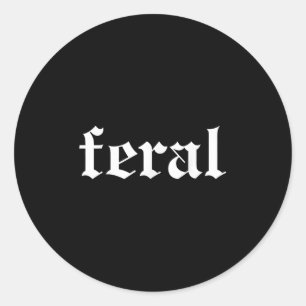 Adesivo Feral Girl Summer Engraçado
