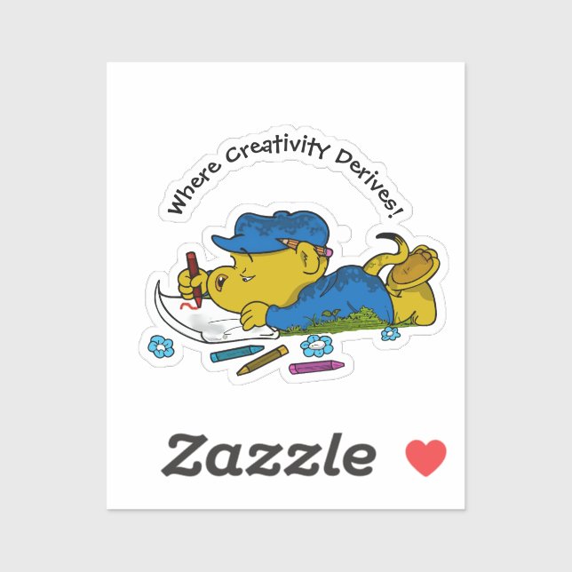 Adesivo Ferald | Onde Deriva A Criatividade! (Folha)