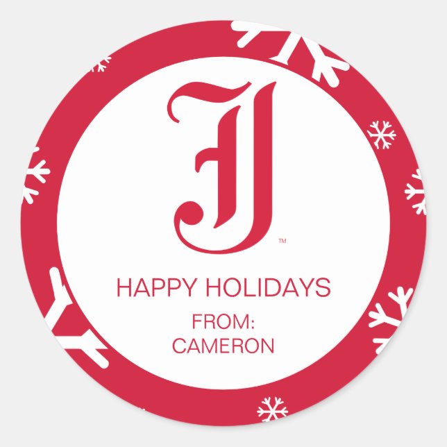 Adesivo Feriado da Universidade Estadual de Jacksonville (Frente)