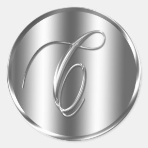 Adesivo Feriado de Convite para Casamento de Cor Silver do