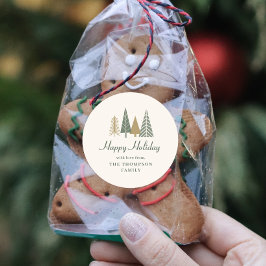 Adesivo Feriado de inverno verde