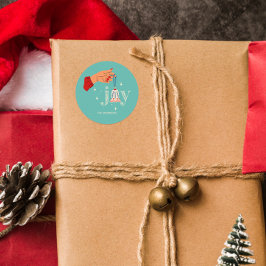 Adesivo Feriado de Joy enfeites de natal