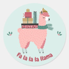 Adesivo Feriado de Llama bonito - fá la la lama!