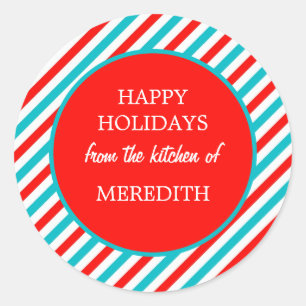 Adesivo Feriado De Natal Baking Da Cozinha De