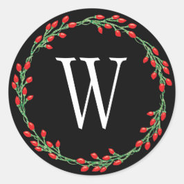 Adesivo Feriado de Natal Red Berry