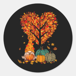 Adesivo Feriado de outono de Pumpkin de outono de Hallowee