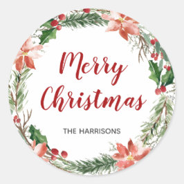 Adesivo Feriado Personalizado da Frota de Natal da Waterco