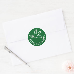Adesivo Feriado PERSONALIZADO DE MERRY CHRISTMAS